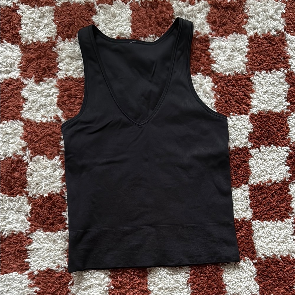 Athleta Ribbed Workout Top